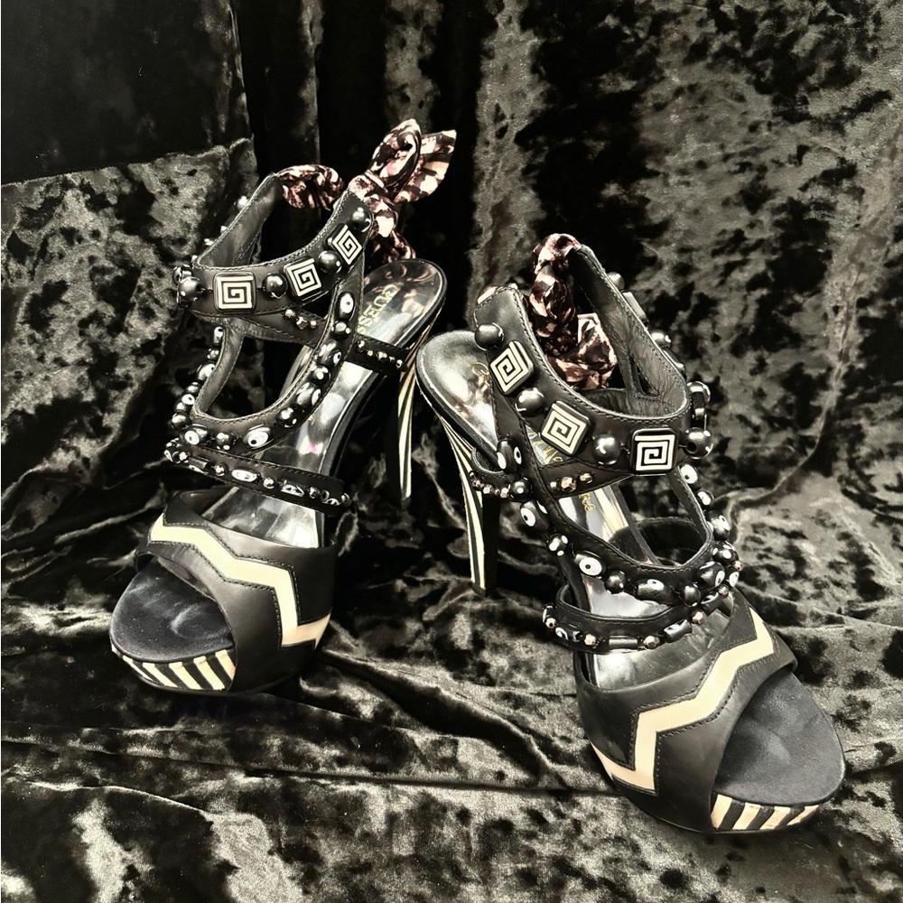 GUESS By Marciano Beaded Heels